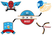 Hockey team Logos. (great set!), a Sport Illustration by pashigorov (Thumbnail 8 of 15)