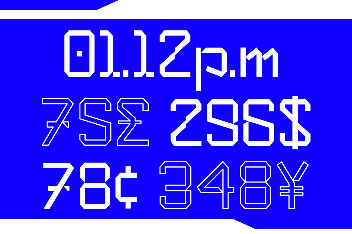 Betronix - Futuristic Font, a Symbol Font by NuType (Photo 10 of 12)