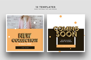 Foil Balloon Social Media Templates