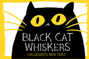 Black Cat Whiskers - Halloween Serif, a Serif Font by Paperly Studio (Thumbnail 1 of 8)