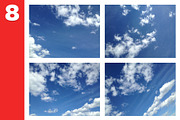 8 Cloud Textures, a Texture Graphic by Riccardo Anelli (Thumbnail 2 of 3)