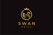 King Swan Logo, a Branding & Logo Template by yopie (Thumbnail 1 of 3)