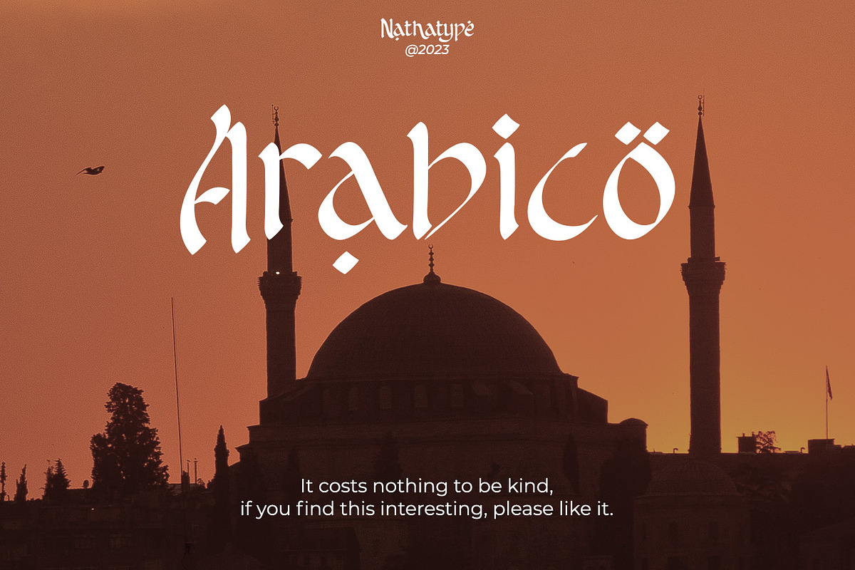 Arabico, a Symbol Font by Nathatype (Photo 11 of 11)