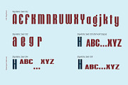 MN Raghford - Condensed Sans Serif, a Sans Serif Font by Mantra Naga (Thumbnail 13 of 17)