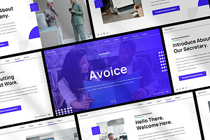 Avoice Powerpoint Presentation, a Presentation Template by slidenotion