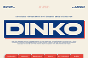 GC Dinko Vol. 2 – Strong Bold Sans, a Sans Serif Font by Glyphonic (Thumbnail 1 of 15)