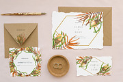 Banksia & palm leaves. Watercolor, a Pattern Graphic by Ola_Vola (Thumbnail 6 of 7)