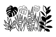 Minimal Botanical Leaf Silhouette Bu, an Illustration by Creativeshirt (Thumbnail 34 of 51)