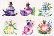 Perfume Scents with Flowers Clipart, an Illustration by Dream Creation (Thumbnail 5 of 7)