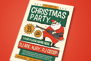 Christmas Party Flyer, a Flyer Template by megarez (Thumbnail 2 of 3)