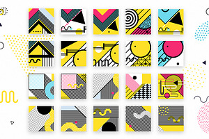 272 Bright Patterns, Elements Set