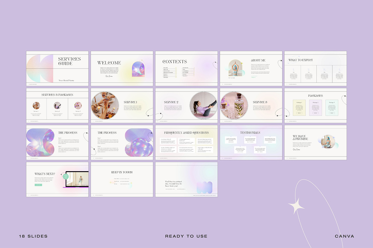 Holistic Services & Pricing Guide, a Presentation Template by Cuoco (Photo 11 of 12)