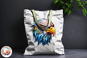 Watercolor Eagle Logo art style, an Object Graphic by Negarin Digital Art (Thumbnail 9 of 11)