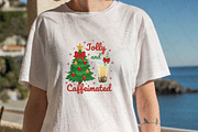 Jolly And Caffeinated Christmas Png, an Illustration by DreamPrint404 (Thumbnail 4 of 7)