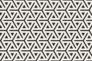 Triangles. Seamless Patterns Set 6