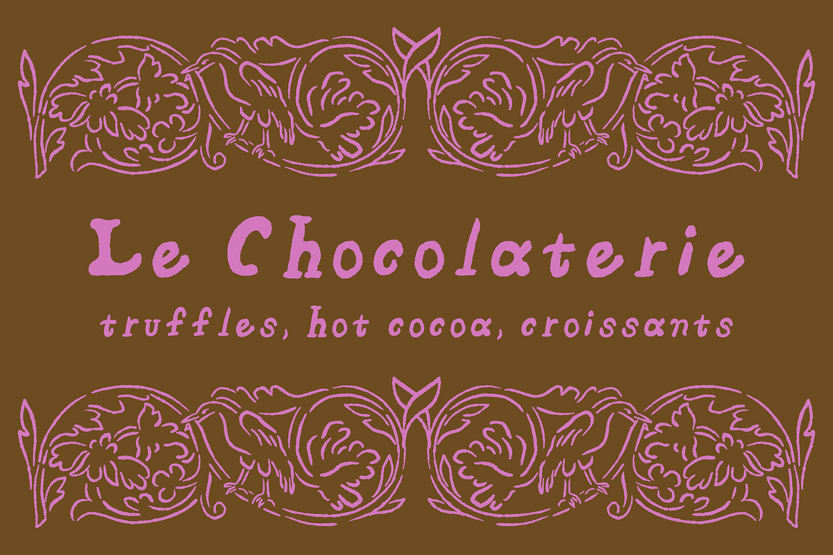 Renaissance Font & Graphics Set, a Handwritten Font by Liz Kohler Brown (Photo 3 of 28)