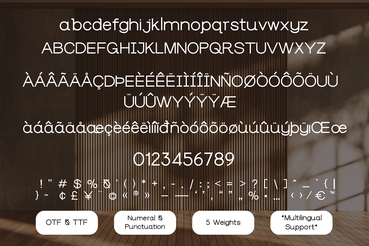 Cozy Gelato Sans | Geometric Sans, a Sans Serif Font by The Gelato Type (Photo 11 of 15)