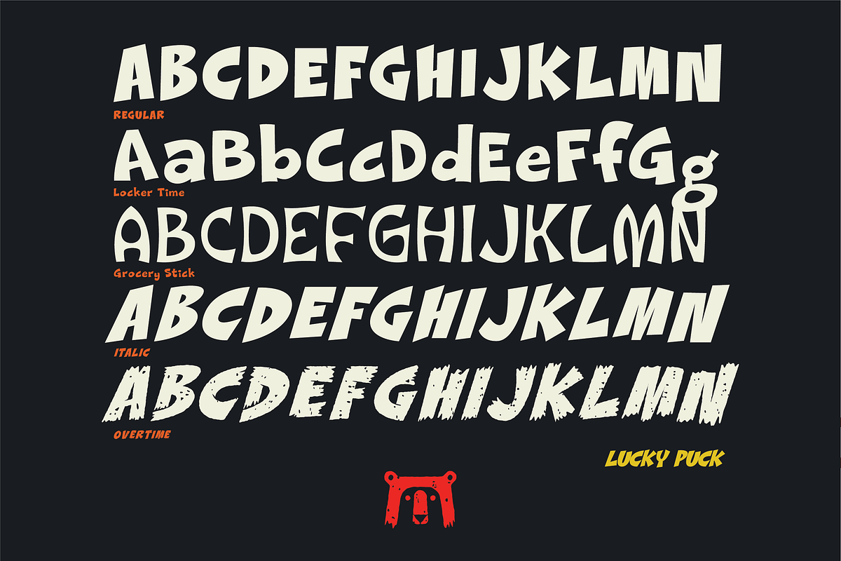 Font Collection | 4 Unique Styles, a Sans Serif Font by Bend Industries (Photo 11 of 11)