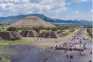 Teotihuacan in Mexico, showcasing, an Architecture Photo by Elizaveta Galitskaya