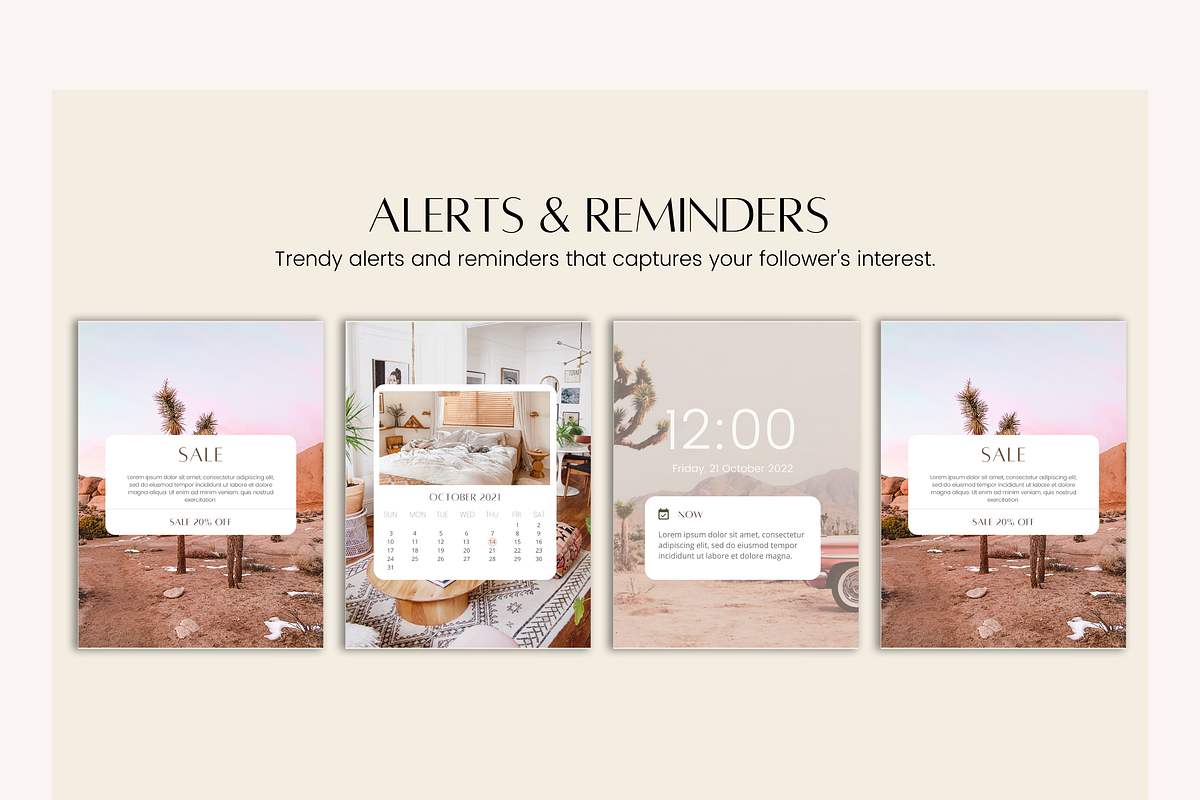 Instagram Template BUNDLE, a Social Media Template by Templits (Photo 3 of 8)