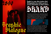 Silhouetta Blackletter, a Blackletter Font by TypeClassHeroes (Thumbnail 5 of 15)