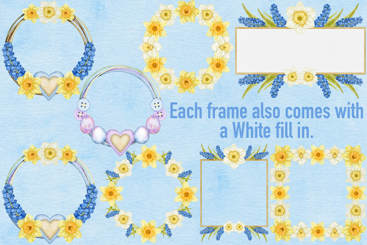 Spring into Easter Clipart Set., a Seasonal Illustration by Happy Sloth Graphics (Photo 4 of 17)