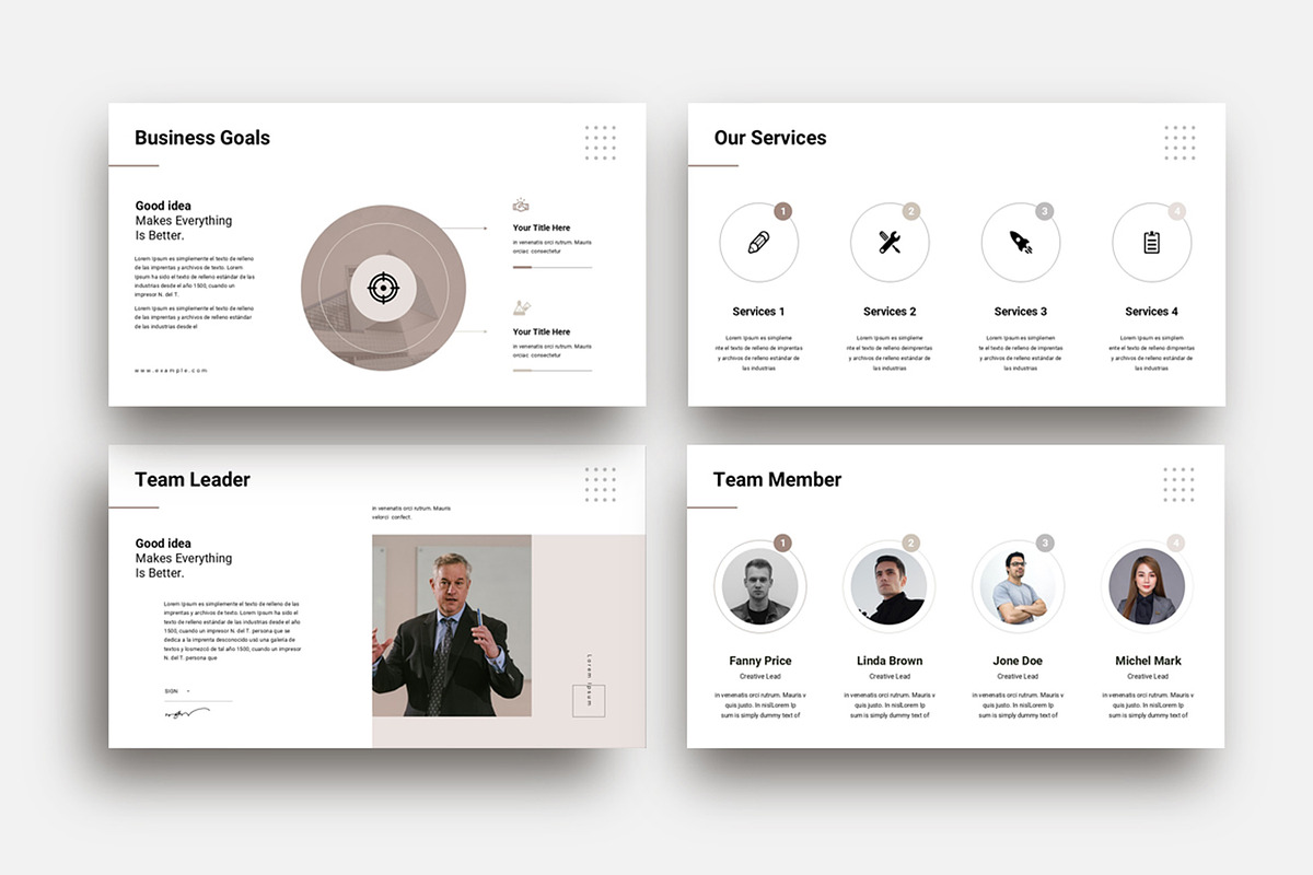 Business Plan Presentation Template, a Presentation Template by Dream-Lab (Photo 4 of 7)