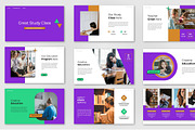 Great Study Class Google Slide, a Presentation Template by Overcloud (Thumbnail 2 of 4)