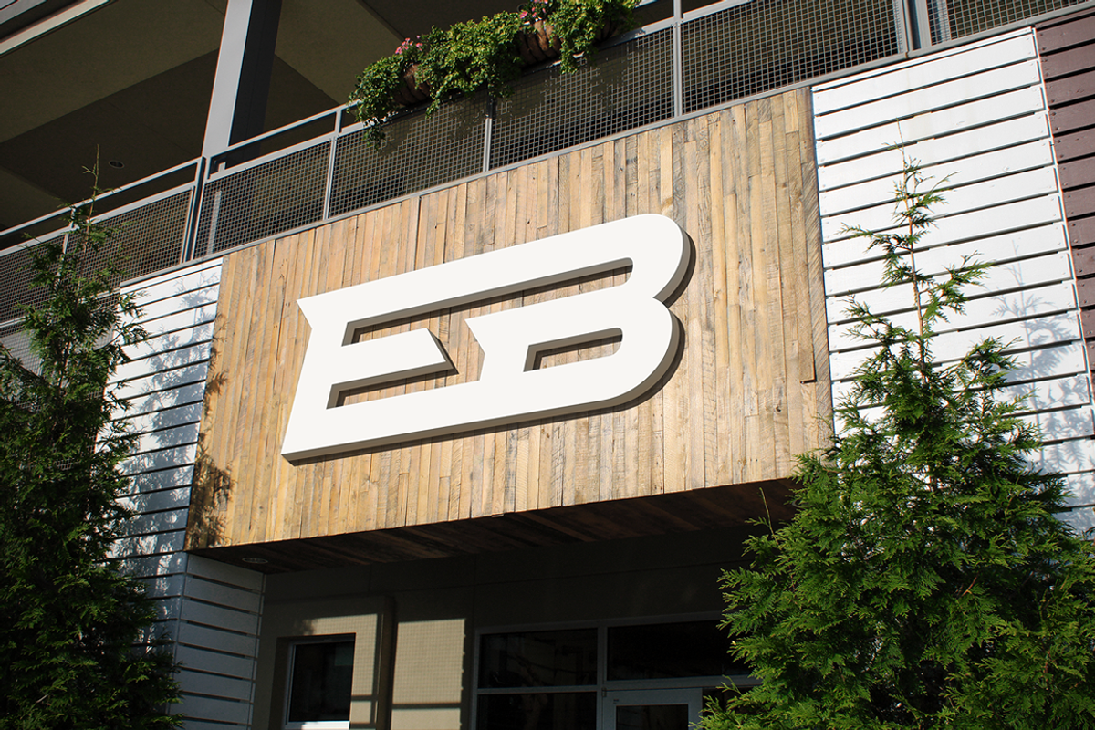 Wooden Store Logo Mockups, a Product Mockup by Creative Grenade (Photo 2 of 6)