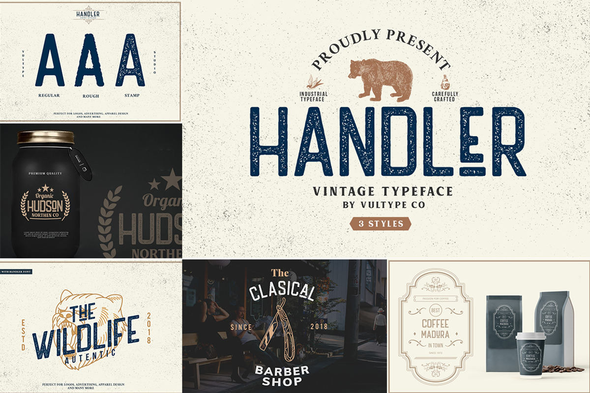 The Font Bundle For Graphic Designer, a Sans Serif Font by Vultype Co. (Photo 13 of 23)