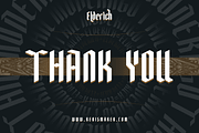 Elderich, a Blackletter Font by kerismaker (Thumbnail 12 of 12)