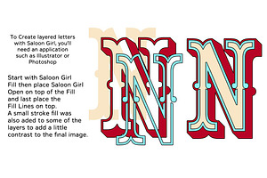 Saloon Girl SC Italic