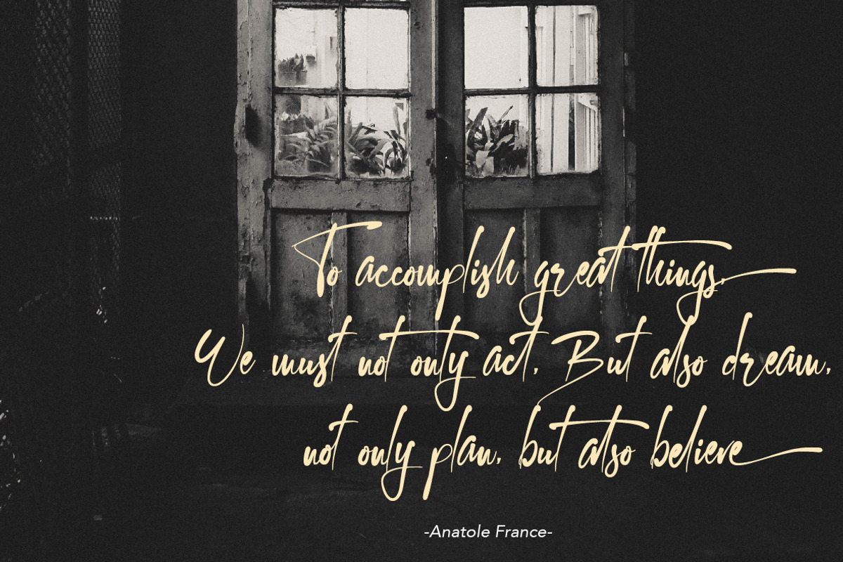 Kallem - Script Font, a Script Font by zelow type (Photo 3 of 14)