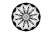 Black and White Mandala Patterns Set, a Decorative Illustration by NJ Himel (Thumbnail 67 of 101)