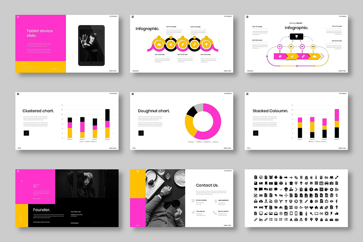 Fekir - Business Google Slide Templa, a Presentation Template by Dens Creative Studio (Photo 5 of 6)