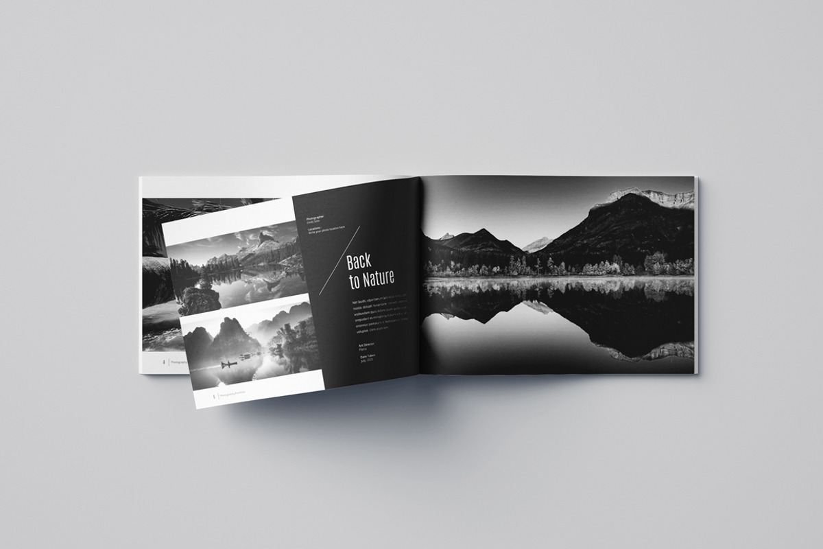 Photography Portfolio Template, a Brochure Template by adekfotografia (Photo 4 of 14)