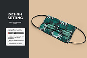 6 Mockups Isolated Face Mask, a Mask Mockup by Grow Design Craft Studio (Thumbnail 5 of 8)