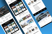 Luxury Real Estate Website Template, a Landing Page Template by Spark_Creative (Thumbnail 4 of 4)