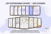 Fitness Digital Planner, a Templates & Theme by LumusStudio (Thumbnail 8 of 9)