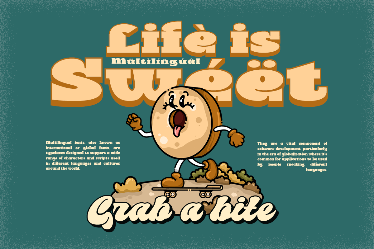 Going Clap - Free Bonus Assets, a Slab Serif Font by Dharmas Foundry (Photo 13 of 15)