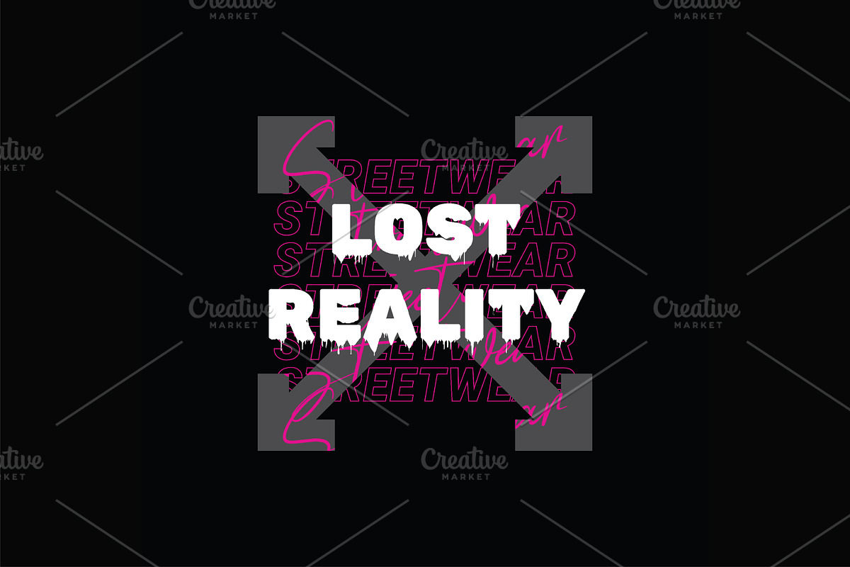 Lost reality t-shirt design, suitabl, a Background Graphic by Vervenaaa3