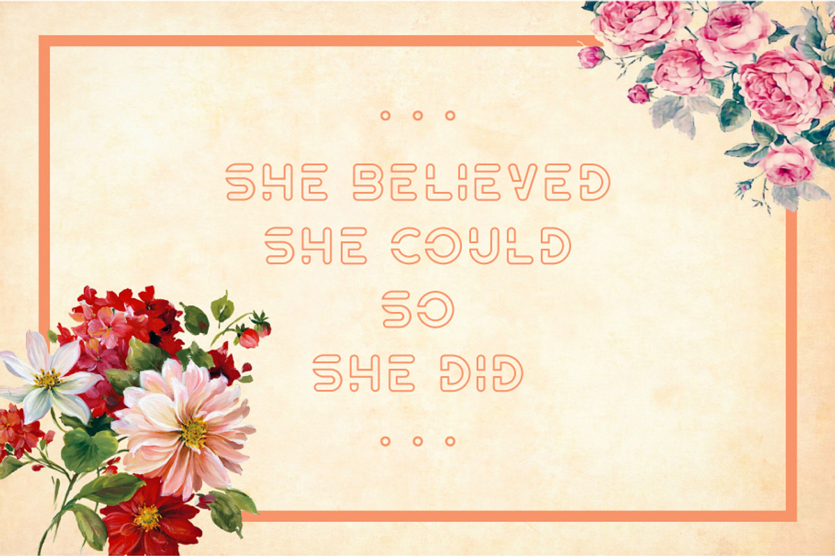 Adeeva Font preview 3