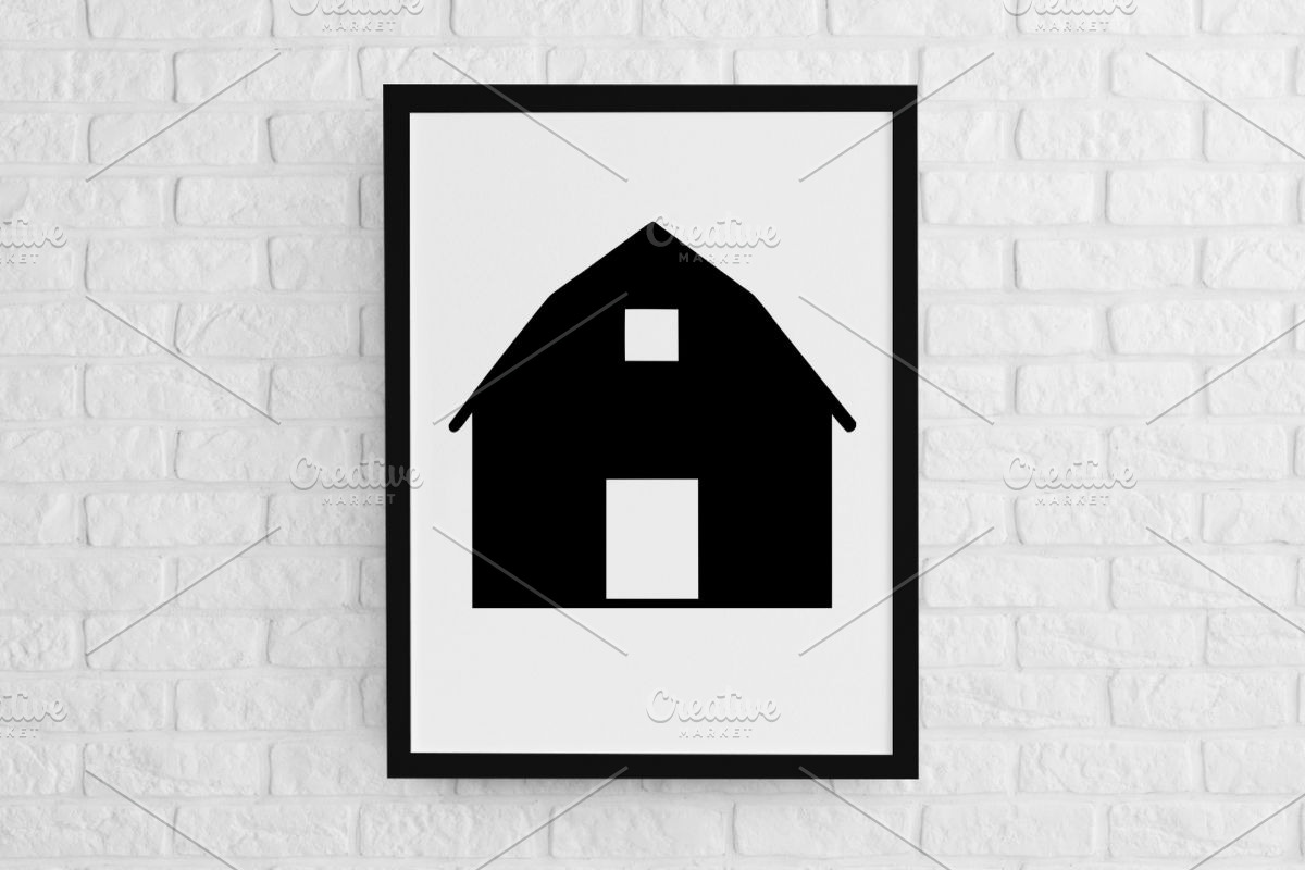 Barns Silhouette SVG, an Object Illustration by newminddesign (Photo 2 of 3)