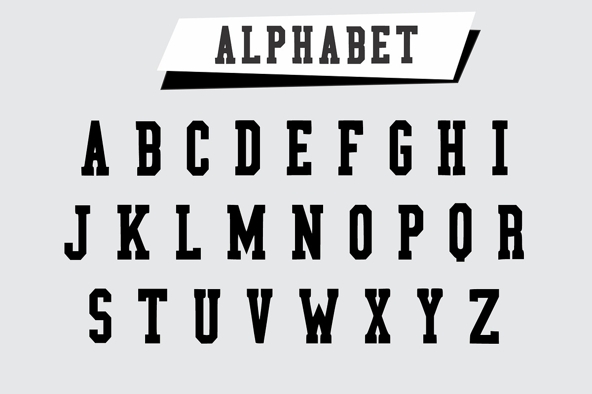 College Project, a Font by Limited.studio (Photo 5 of 7)