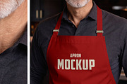 Apron Mockup Set, an Apparel Mockup by Country4k (Thumbnail 3 of 4)