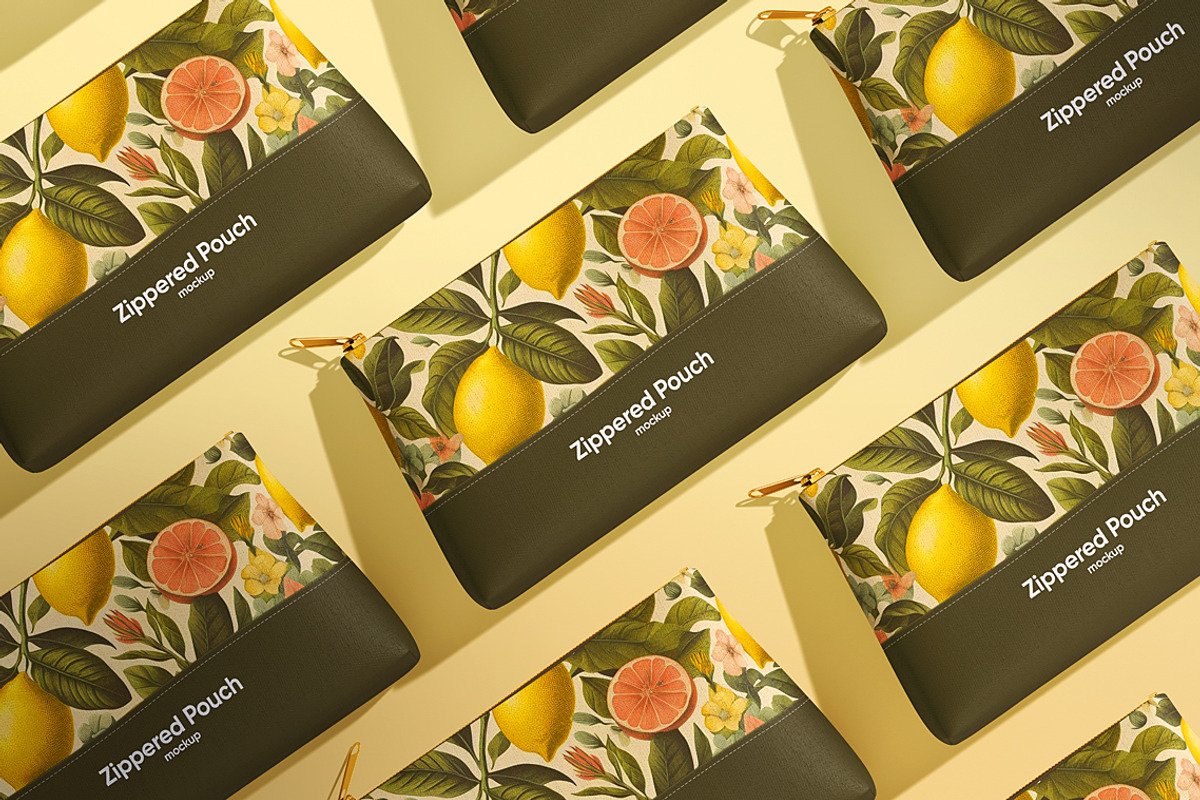 Cosmetic Bag Mockup, a Household Mockup by WebAndCat (Photo 7 of 10)