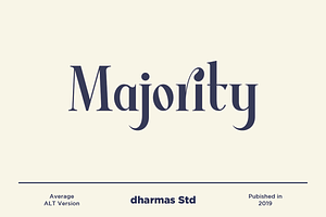 Average - Modern Serif Typeface