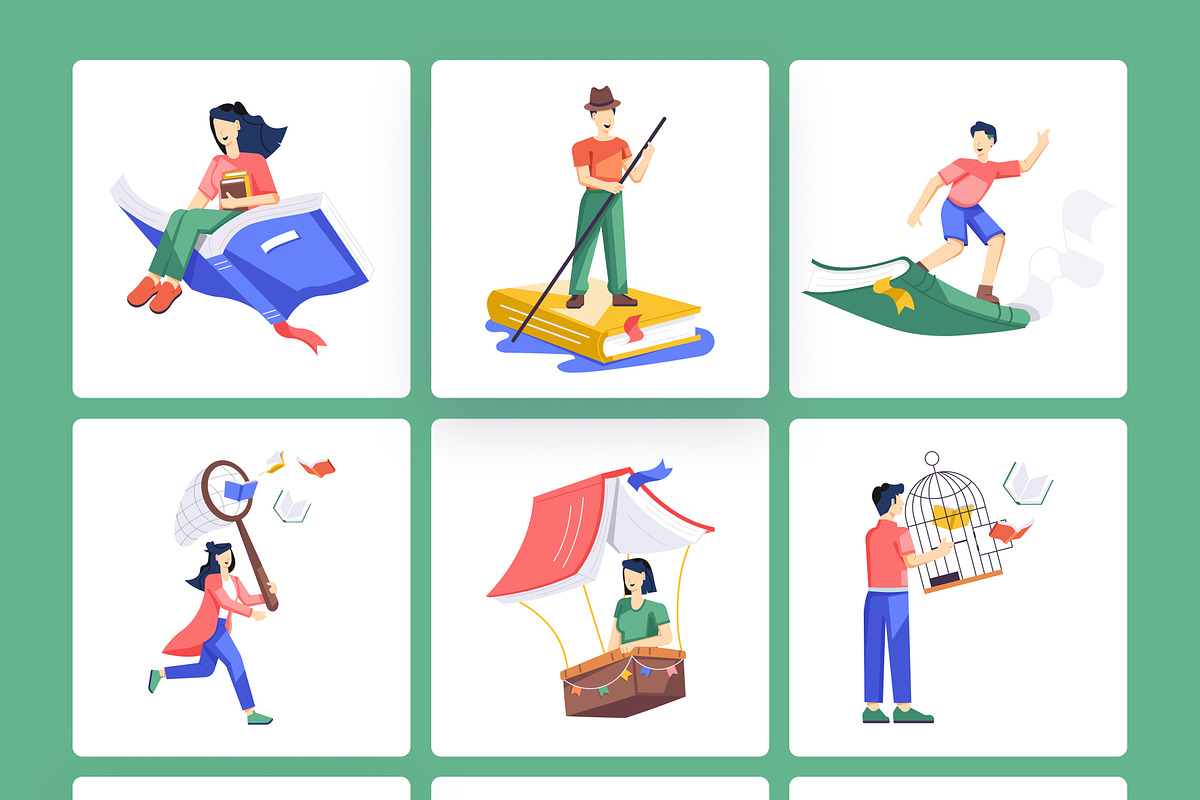 Thematic Illustrations, a Person Illustration by Vectors Market (Photo 10 of 24)