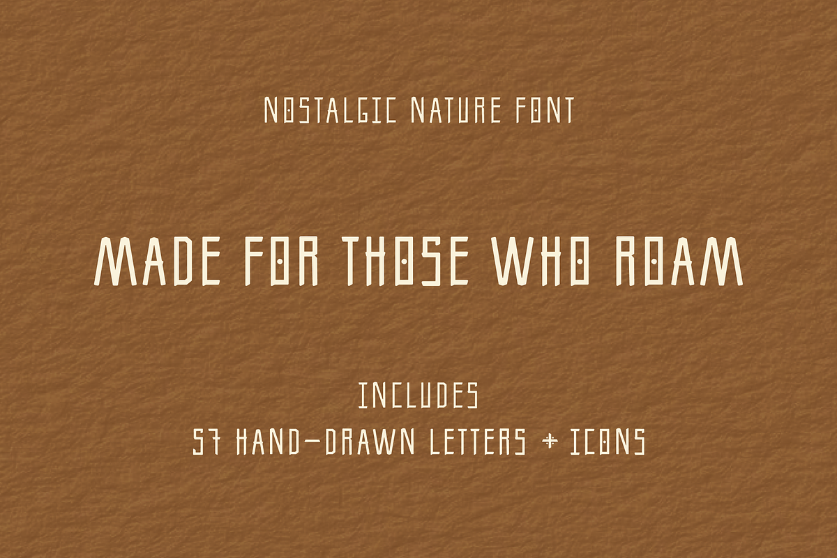 CAMP FONT - from By Hand Designs
