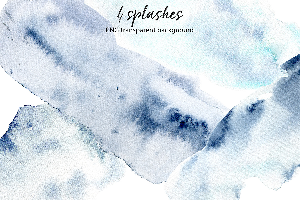 Forest and mountains watercolor set, an Illustration by Larisa Maslova (Photo 8 of 11)